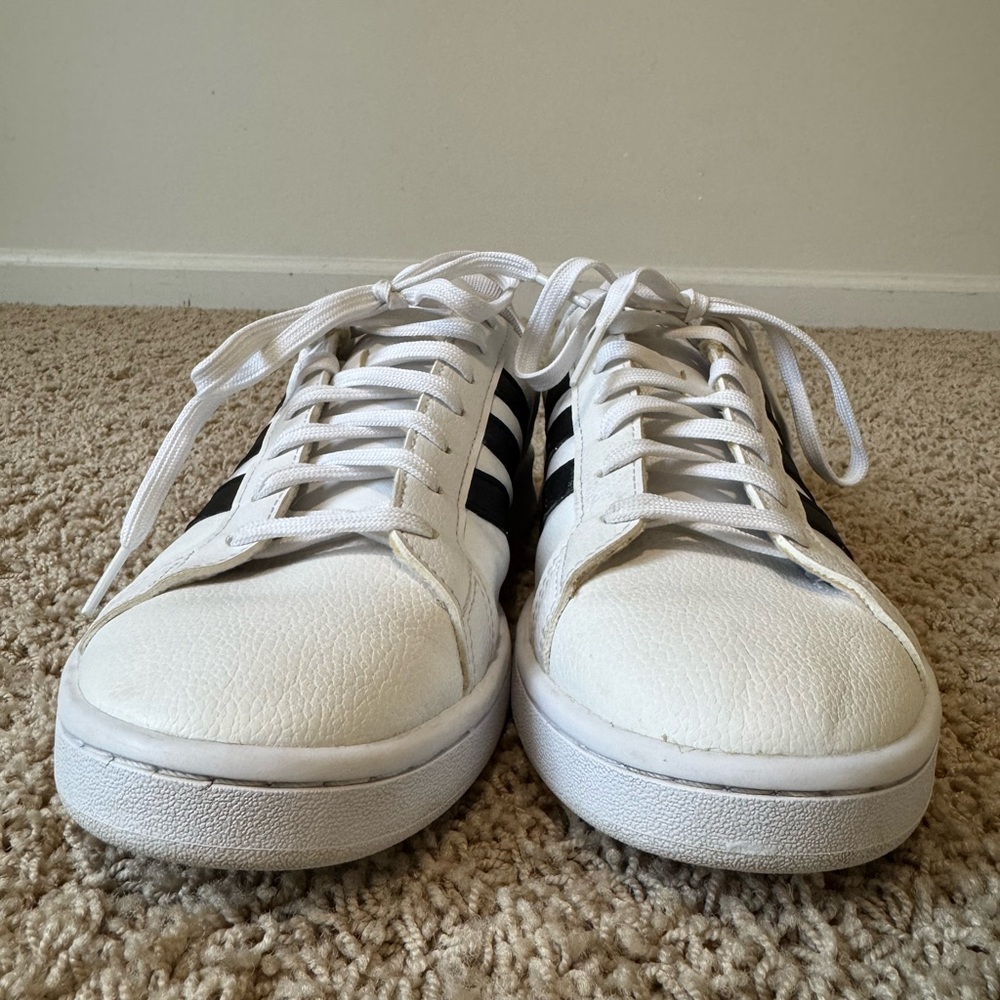 Adidas Grand Court Sneakers White/Core Black - Picture 3 of 8
